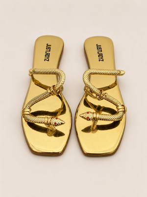 Sandale Serpent Gold
