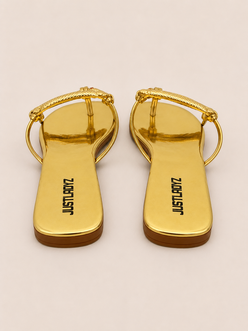 Sandale Serpent Gold