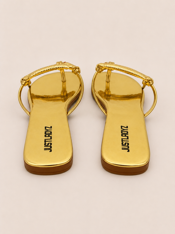 Sandale Serpent Gold